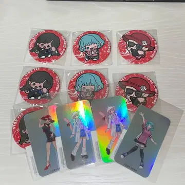 스트그라페스 가챠 구급대 BOX 캔뱃지 스티커