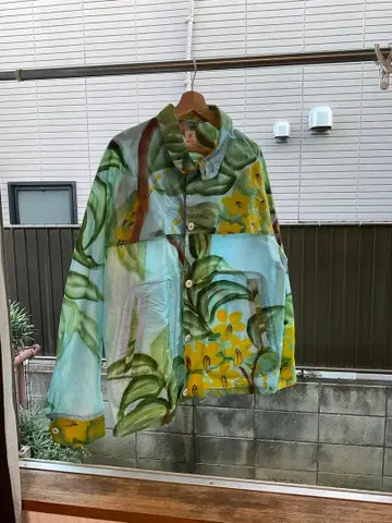 PERIOD FEATURES 핸드 페인티드 셔츠 사이즈 3