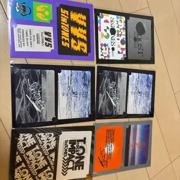 SixTONES 스티커 세트 6개