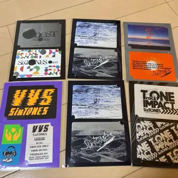 SixTONES 스티커 세트 6개