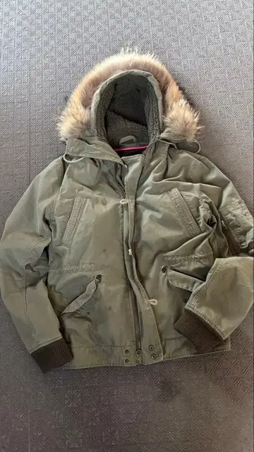 y2k 퍼 자켓 짧은 기장