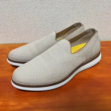 새상품급 콜한 7.5 25cm 베이지 슬립온 제로그랜드