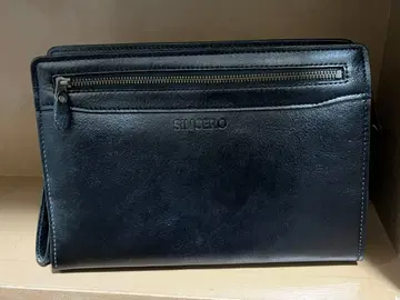 SiNCERO (신세로) 세컨드 백 남성용 천연 가죽 일본제