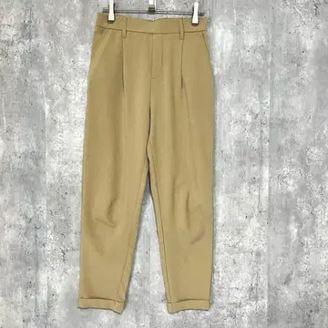 슈라루 테이퍼드 팬츠 심플 오피스 고급 캐주얼