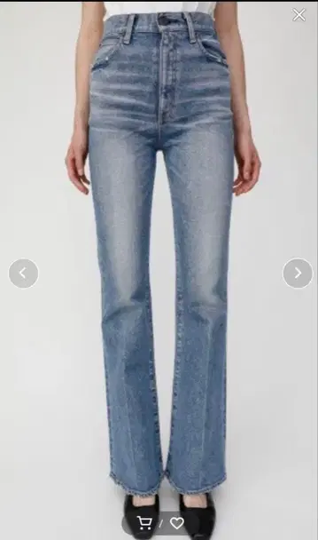 MOUSSY MVS 플레어 데님 팬츠 25인치