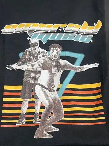 바나나맨 emelald lizard & salamander tee M