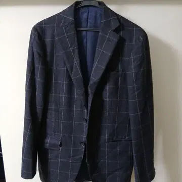 BEAMS F 체크 무늬 테일러드 자켓