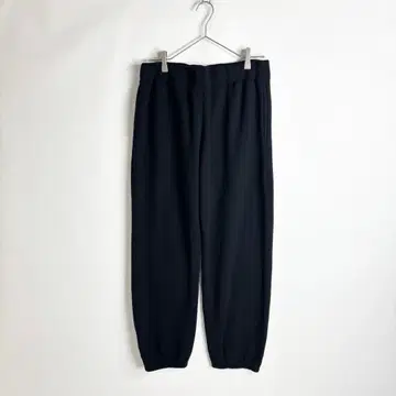 [ 새상품급 ] LOOPWHEELER 라이트 쭈리 스웨트 팬츠 블랙 XL