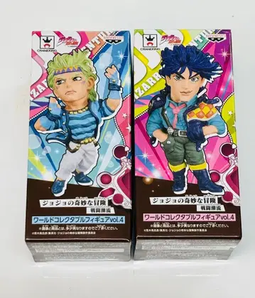 죠죠의 기묘한 모험 월드 컬렉터블 피규어 조셉 & 시저