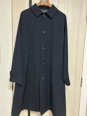 GOOVI 네이비 벨트 스텐카라 코트 타카다 토모카 오슈 XL