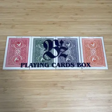 B'z 카드놀이 4종 세트 미개봉