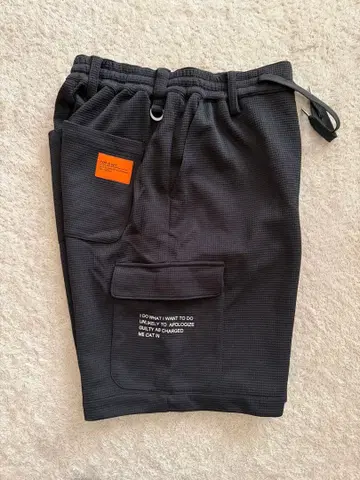 PWCU 텍스처 숏팬츠 블랙