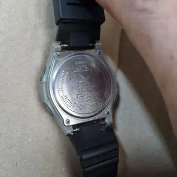 작동품. CASIO 디지털 아날로그 전파 솔라 손목시계