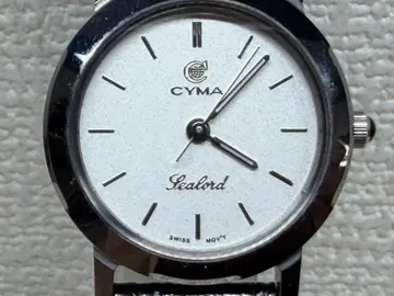 CYMA Sealord 쿼츠 손목시계 여성용 중고품