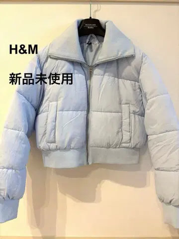 미사용 새상품 H&M 숏 다운 자켓 L 사이즈
