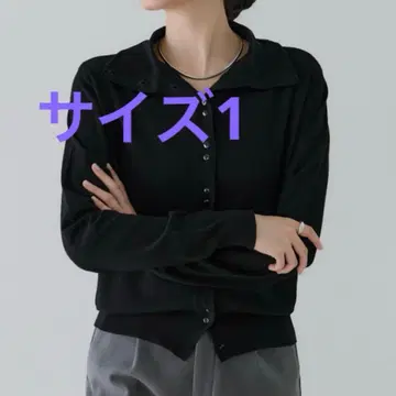 crewre 2way 하이넥 슬림 가디건 siz1