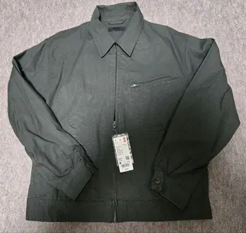 UNIQLO U 집업 블루종 다크 그레이 M 사이즈