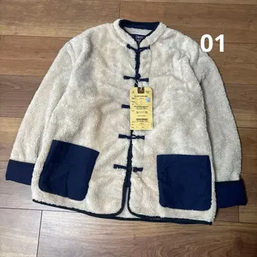 미사용 새상품 데님 플리스 자켓 01