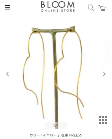 BLOOM 하트 귀걸이