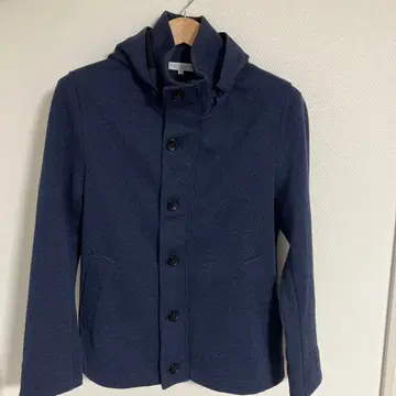 A DAY IN THE LIFE 하프 코트 네이비 사이즈 M