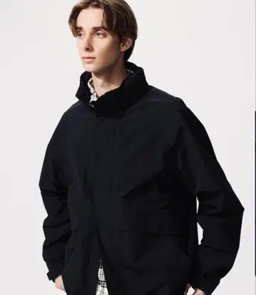 유니클로 윈드프루프 스탠드 블루종 새상품 M 사이즈