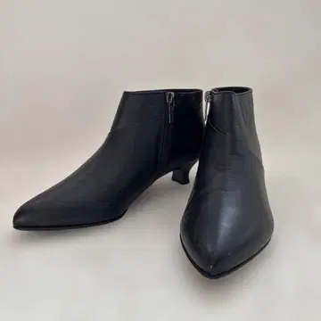 컨디션 최상  HIMIKO 히미코 숏부츠 23cm 사이드 지퍼 블랙