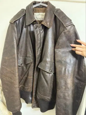 schott 샷 674G 플라이트 가죽 자켓 40 (구제 의류)