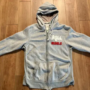 Abercrombie & Fitch 그레이 후드티 X-LARGE