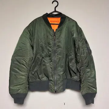 00s ALPHA INDUSTRIES 알파 MA-1 올리브 두꺼운