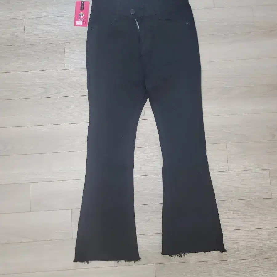 Kashiko Embroidered Non-Fade Denim Pants Black S on Bunjang Global