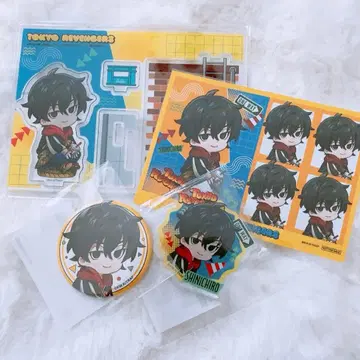 사노 신이치로 아크릴 스탠드 캔뱃지 아크릴 키링 마루쿠지