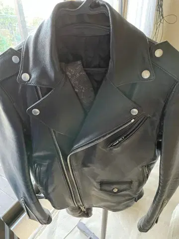 ABAHOUSE 더블 라이더 자켓 블랙 2