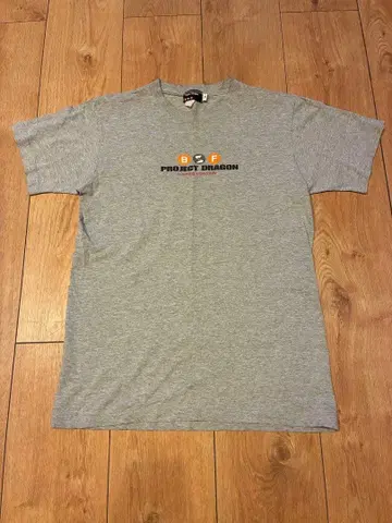 project dragon T셔츠 M 그레이 당시 물건 90년대