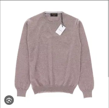 그랑사쏘 크루넥 니트 헤이즐 50