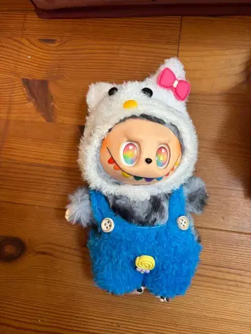 미사용 새상품 귀여운 키티 인형옷을 입은 러브부 봉제 인형