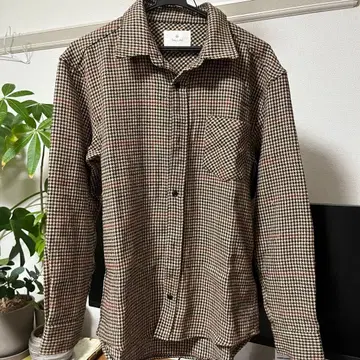 Sonny Label 체크 무늬 긴팔 셔츠