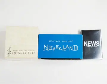 NEWS 투어 굿즈 2점, 카드놀이 포함 총 3점 세트