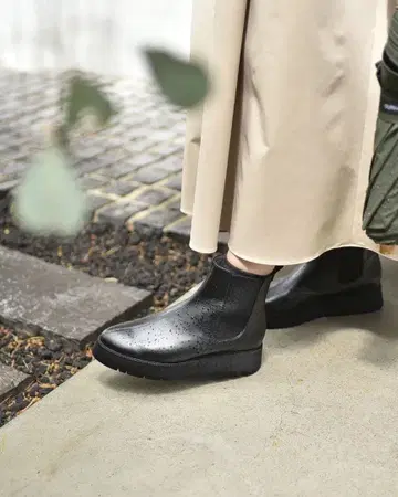 새상품 OURHOME 비 오는 날에도 추운 날에도 신을 수 있는 숏부츠