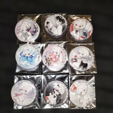 마후마후 노래 커버 캔뱃지 복권 2025 9종류 9개