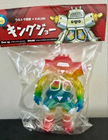 KAIJIN x One up. 킹 조 클리어 소프트 비닐 울트라 세븐