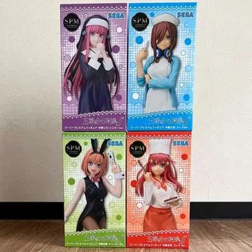 [ 미개봉 ] 5등분의 신부 SPM 슈퍼 프리미엄 피규어 4체 세트