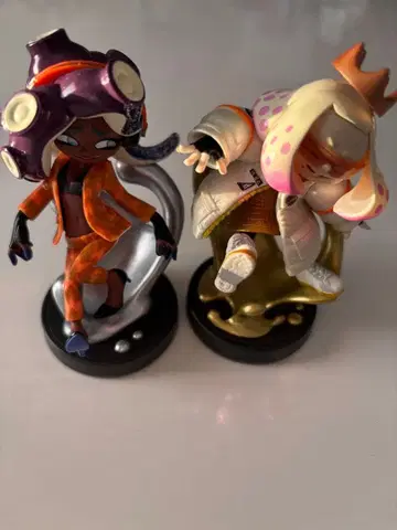 스플래툰 amiibo 히메 이이다 세트