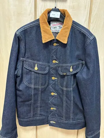 리 스톰 라이더 데님 자켓 담요