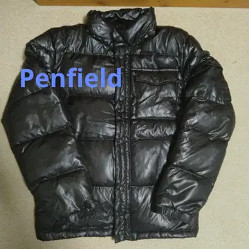 펜필드 Penfield 다운 자켓 광택 블랙 M 아우터 구제 의류