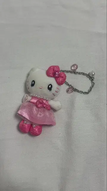 헬로키티 봉제 인형 키링