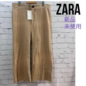 ZARA WOMAN 코듀로이 와이드 팬츠