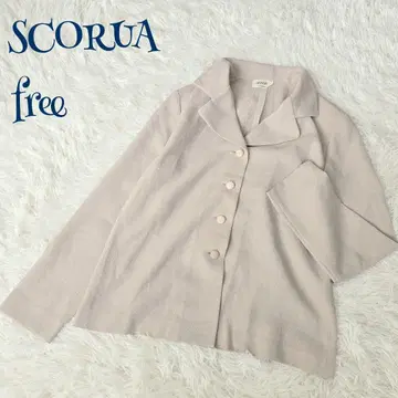 [ 빈티지 ] 얇은 소재 테일러드 자켓 free 깔끔한 캐주얼 업무