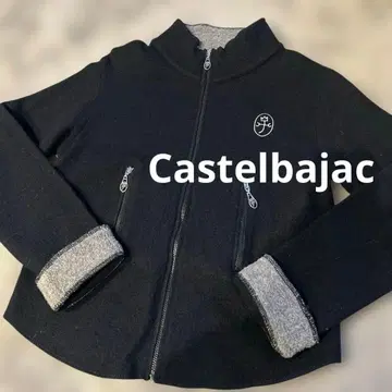 블랙 플리스 지퍼 자켓