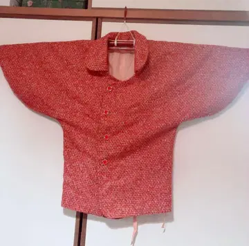 일본 의류 코트 기모노 코트 울 체크 코트 돌먼 슬리브 레트로