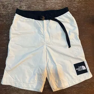 THE NORTH FACE 숏팬츠 화이트/블랙